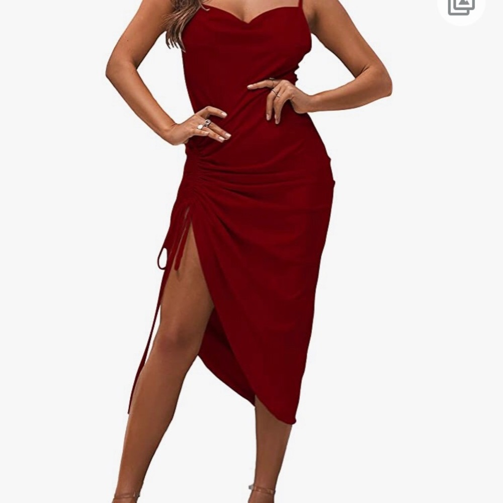 Ladies Satin Cocktail Dress